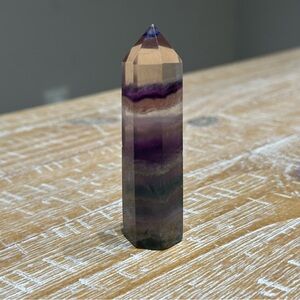 Rainbow Fluorite Crystal Tower high quality